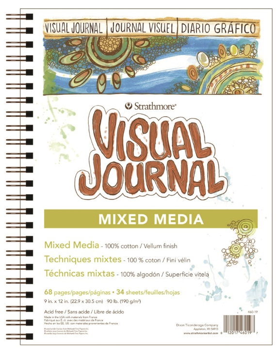 Strathmore Visual Journal Mixed Media 9x12