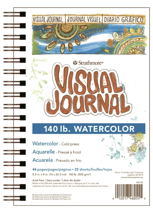 Strathmore Visual Journal Watercolor 5.5x8