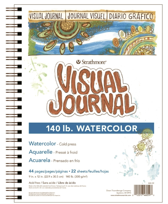 Strathmore Visual Journal Watercolor 9x12