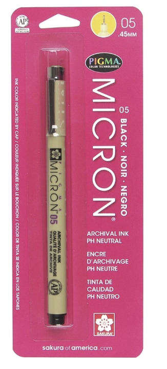 Pigma Micron Black 05