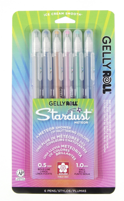 Gelly Roll Stardust Meteor 6pk