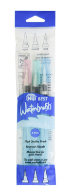 Niji 3pk Water Brushes