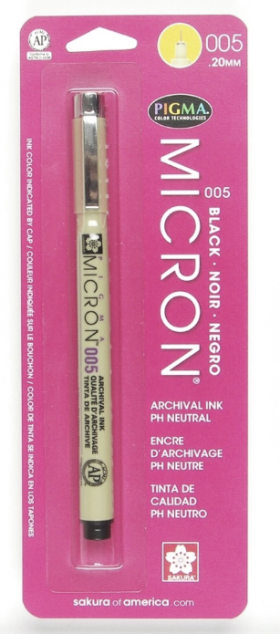 Pigma Micron Black 005