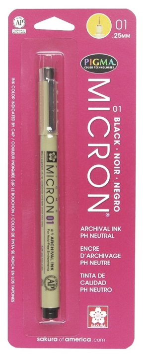 Pigma Micron Black 01