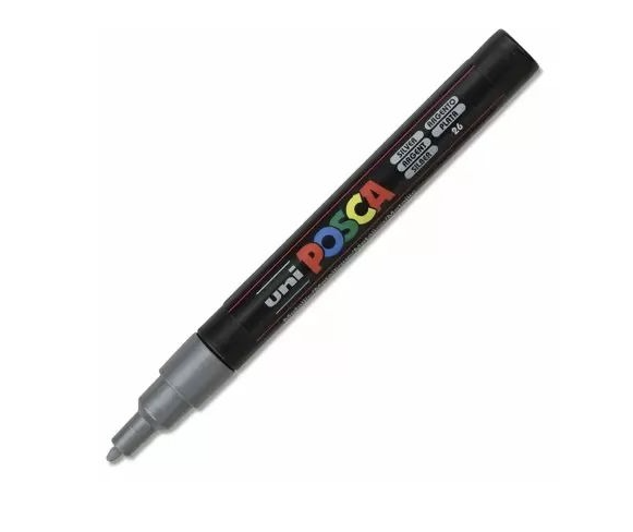 POSCA 3M Silver Single