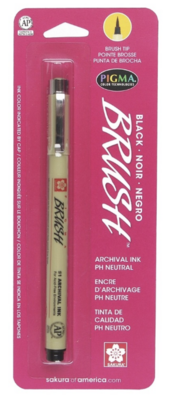 Pigma Black Brush Tip Pen
