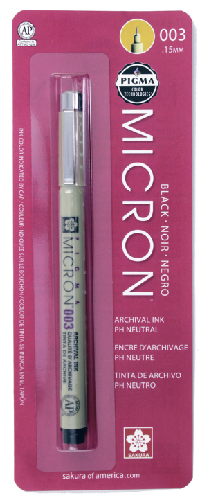 Pigma Micron Black 003