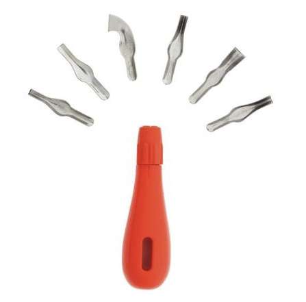 Lino Cutter Handle w6 Blades