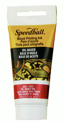 Speedball Oil-Based Ink - Red
