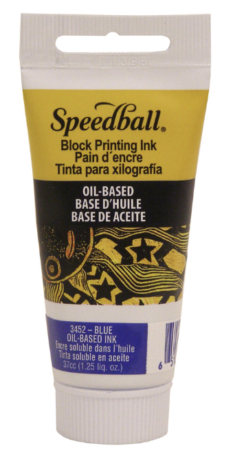 Speedball Oil-Based Ink - Blue