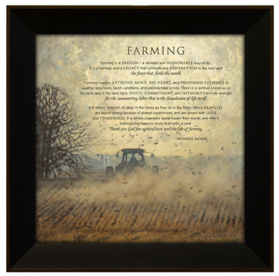 Framed wGlass Farming