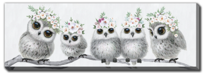 Canvas Charming Owls