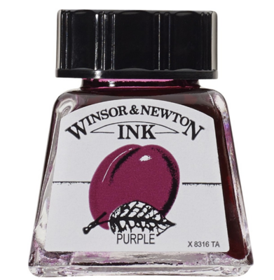 W&N Individual Inks Purple 14ml