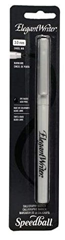 Elegant Writer 2.5mm Chisel Black