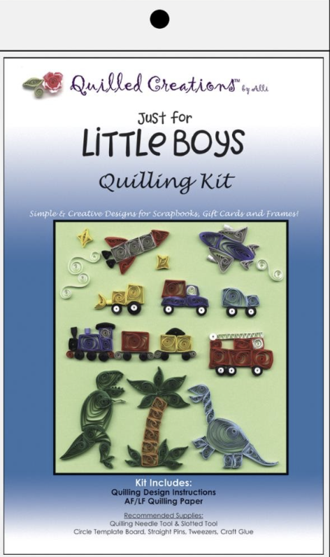 Quilling Kit - Just for Little Boys