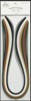 Quilling Mixed 1/8 - Earth Tones