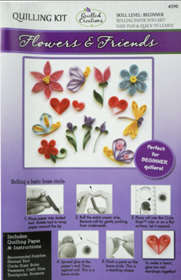 Quilling Kit - Flowers and Friends