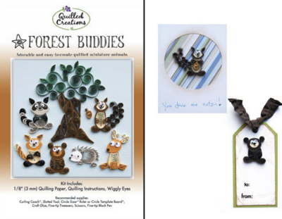 Quilling Kit - Forest Buddies