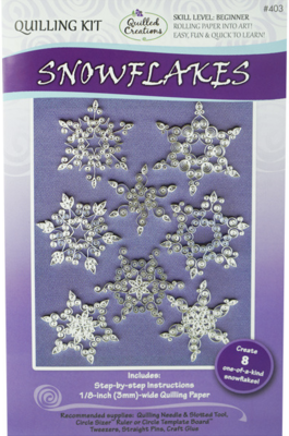 Quilling Kit - Snowflakes