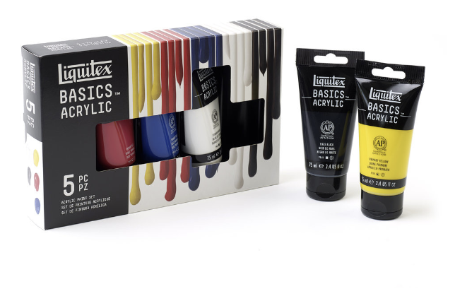 Liquitex Basics Set - 75ml - 5 Pack