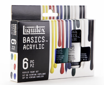 Liquitex Basics Intro Set - 22ml - 6 Pack