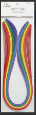 Quilling Mixed 1/4 - Rainbow