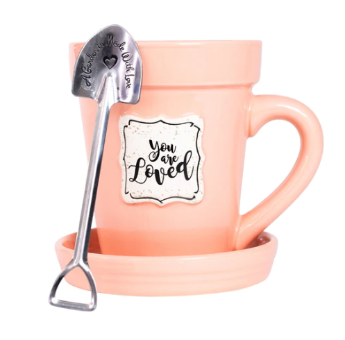Flower Pot Mug - Loved