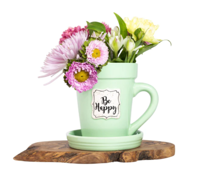Flower Pot Mugs