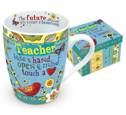 Hearts 'n Hugs Boxed Mug - Teacher