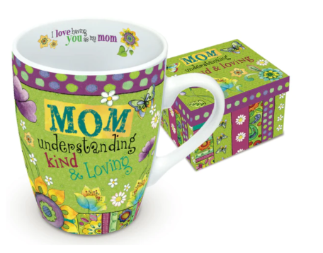 Hearts &#39;n Hugs Boxed Mug - Mom