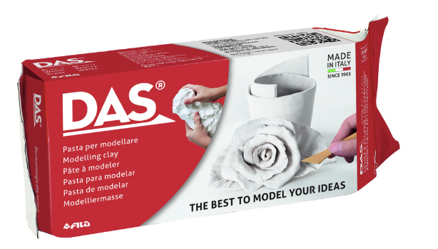 DAS Air Dry Modelling Clay 1.1lb White