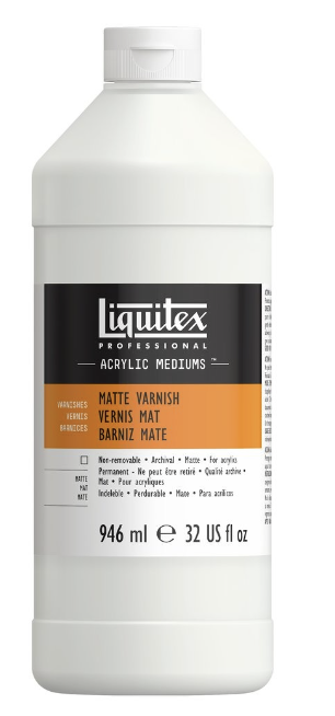 Liquitex Professional Matte Varnish 32oz