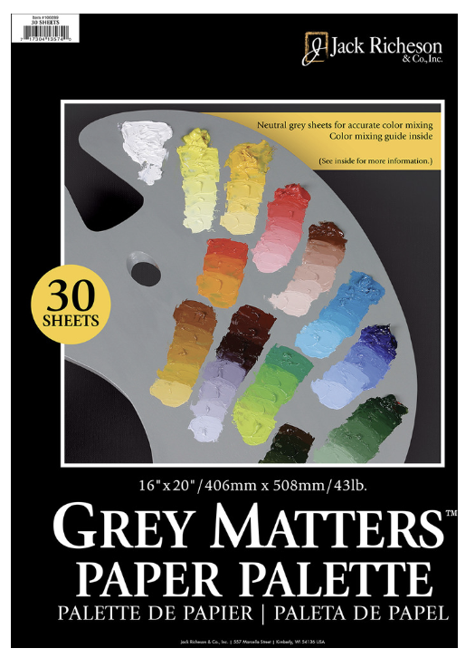 Jack Richeson & Co Grey Matters Pad 16x20"