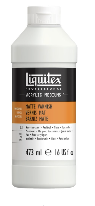 Liquitex Professional Matte Varnish 16oz