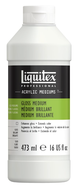 Liquitex Professional Gloss Medium &amp; Varnish 16oz