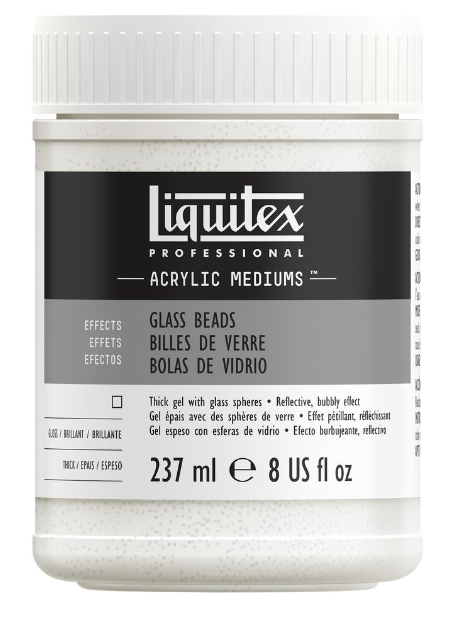Liquitex Professional Effects Texture Gel Glass Beads 8oz