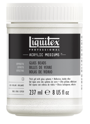 Liquitex Professional Effects Texture Gel Glass Beads 8oz