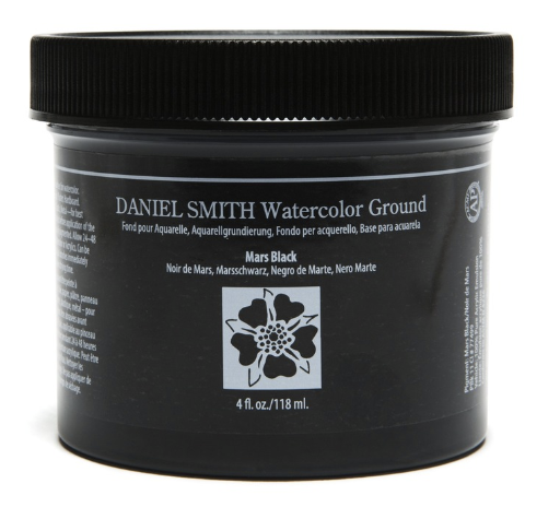 Daniel Smith Watercolor Ground - Mars Black 4oz