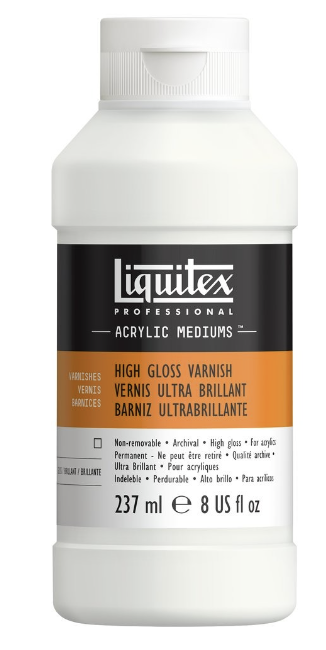 Liquitex Professional High Gloss Varnish 8oz
