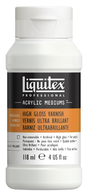 Liquitex Professional High Gloss Varnish 4oz