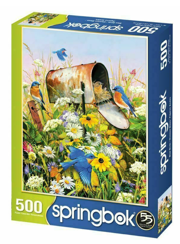 Blue Birds Puzzle 500pc