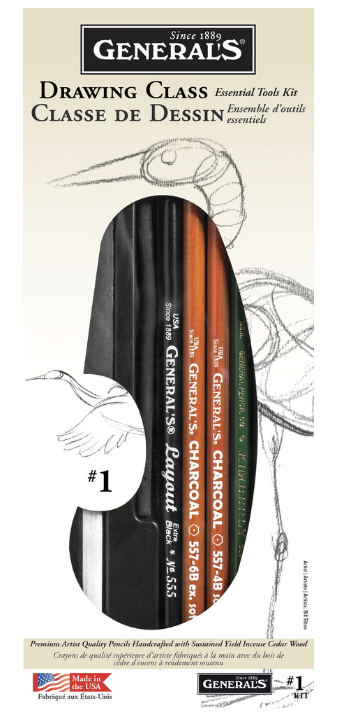 Generals Drawing Class Essential Tool Kit