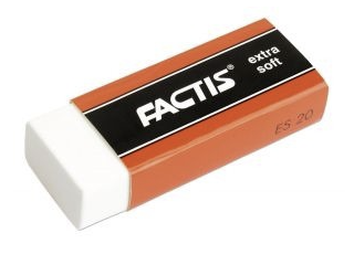 Generals Factis White Eraser