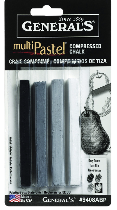 Generals Multi Pastels Compressed Chalk