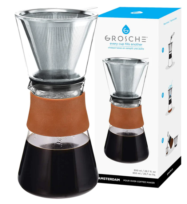 Amsterdam Pour Over Coffee Maker 850ml 2b