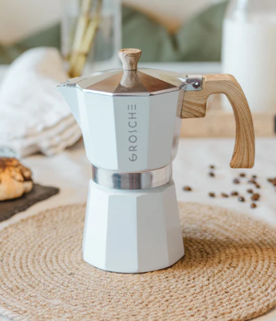 Milano Espresso Maker - 3 Cup White