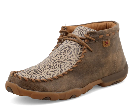 Twisted X Driving Moc - Tooled Brown