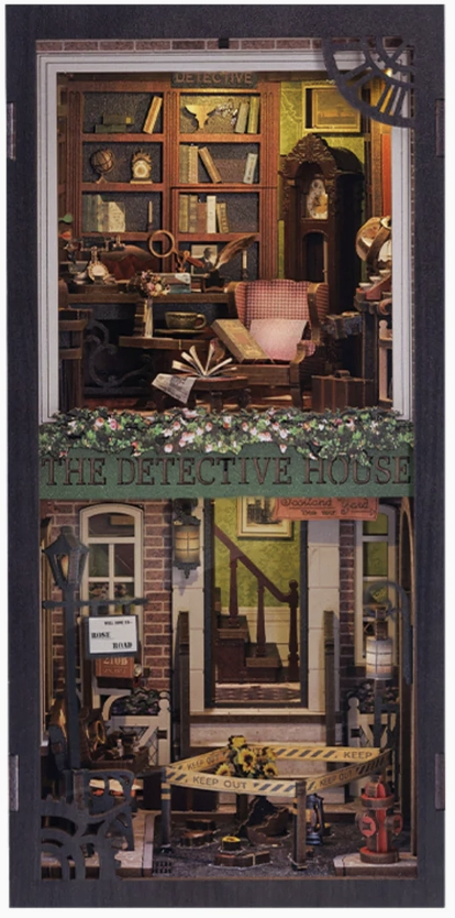 DIY BookNook - Detective Agency