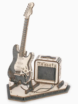 3D Modern Puzzle - Electric Guitar 2b