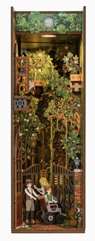DIY BookNook - Secret Garden